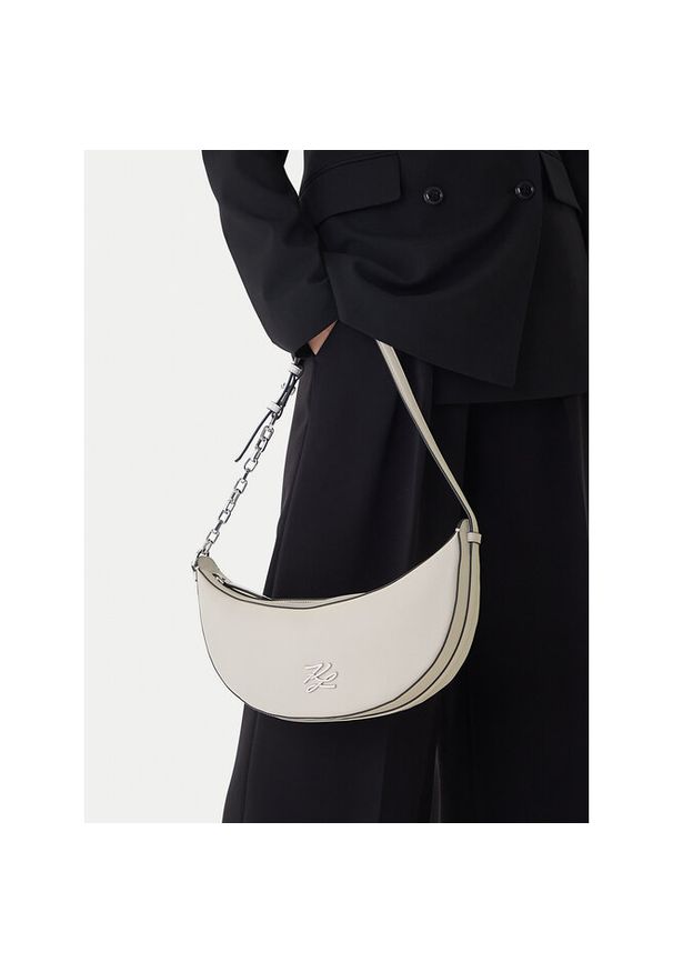 Karl Lagerfeld - Torebka KARL LAGERFELD. Kolor: biały