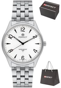Zegarek Perfect M141-04 męski klasyczny czytelny 42 mm .. Styl: klasyczny #1