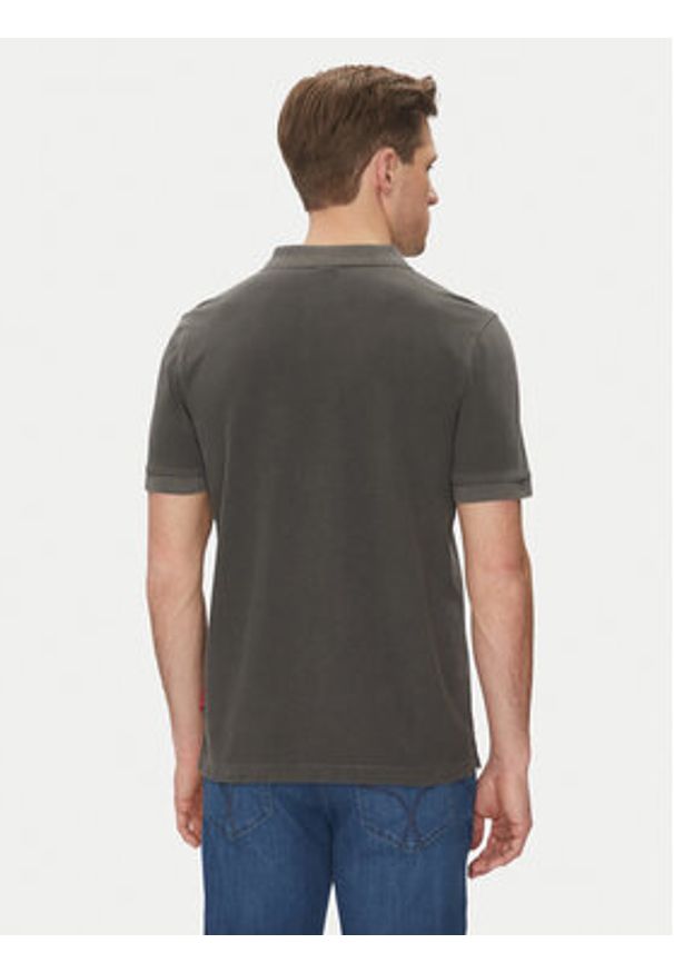 JOOP! Jeans Polo 15 JJJ-02Ambrosian 30045619 Czarny Modern Fit. Typ kołnierza: polo. Kolor: czarny. Materiał: bawełna