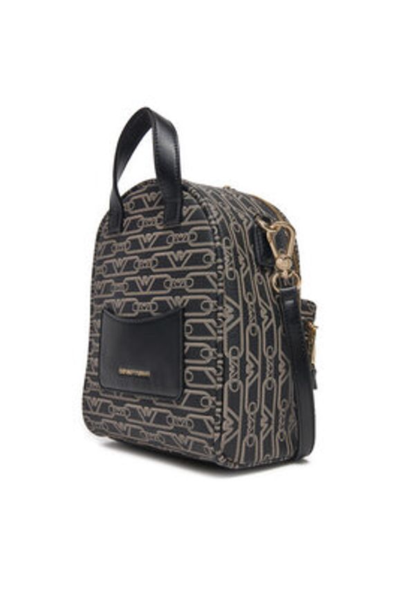 Emporio Armani Plecak EW000358 AF11951 FC033 Czarny. Kolor: czarny. Materiał: materiał