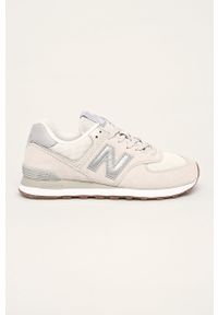 New Balance - Buty ML574SPS. Nosek buta: okrągły. Zapięcie: sznurówki. Kolor: szary. Materiał: materiał, syntetyk, skóra, guma, zamsz. Szerokość cholewki: normalna. Model: New Balance 574 #1