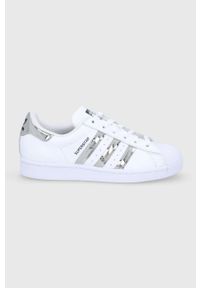 adidas Originals - Buty Superstar. Zapięcie: sznurówki. Kolor: biały. Materiał: guma. Model: Adidas Superstar #1