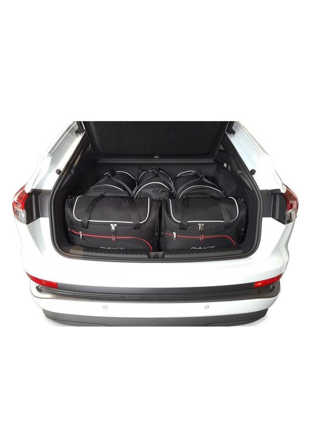 KJUST - Torby Do Bagażnika Audi Q4 E-Tron Sportback Ev 2021+ 5Szt Kjust. Kolor: czarny. Styl: sportowy
