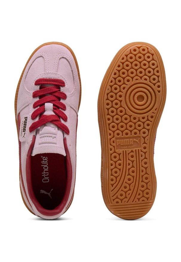 Buty sportowe męskie Puma Palermo. Kolor: fioletowy. Materiał: zamsz, materiał. Sport: fitness