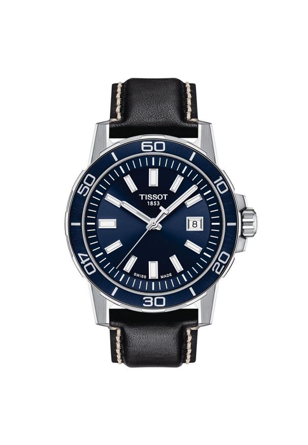 TISSOT PROMOCJA Supersport Gent T125.610.16.041.00. Materiał: skóra. Styl: sportowy, casual