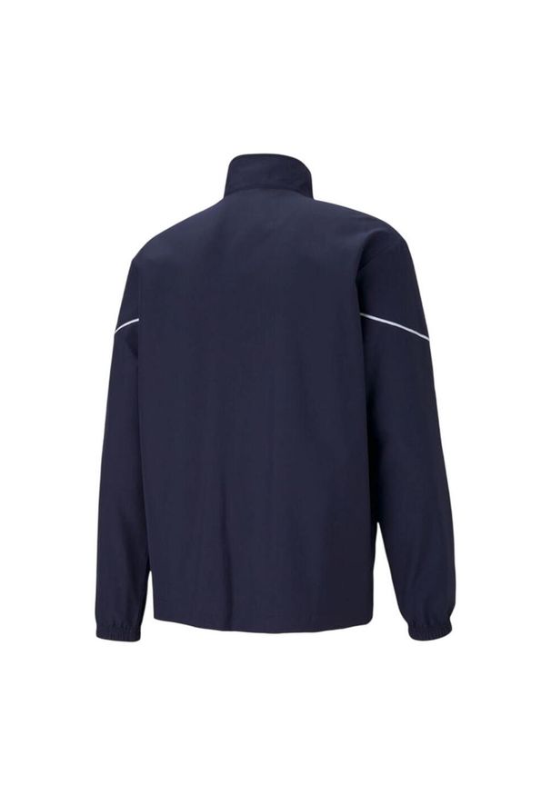Puma - Kurtka Męska TeamRISE Sideline. Kolor: niebieski. Sport: turystyka piesza