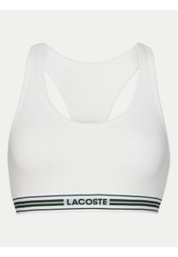 Lacoste Biustonosz top IF8167 Biały. Kolor: biały. Materiał: bawełna