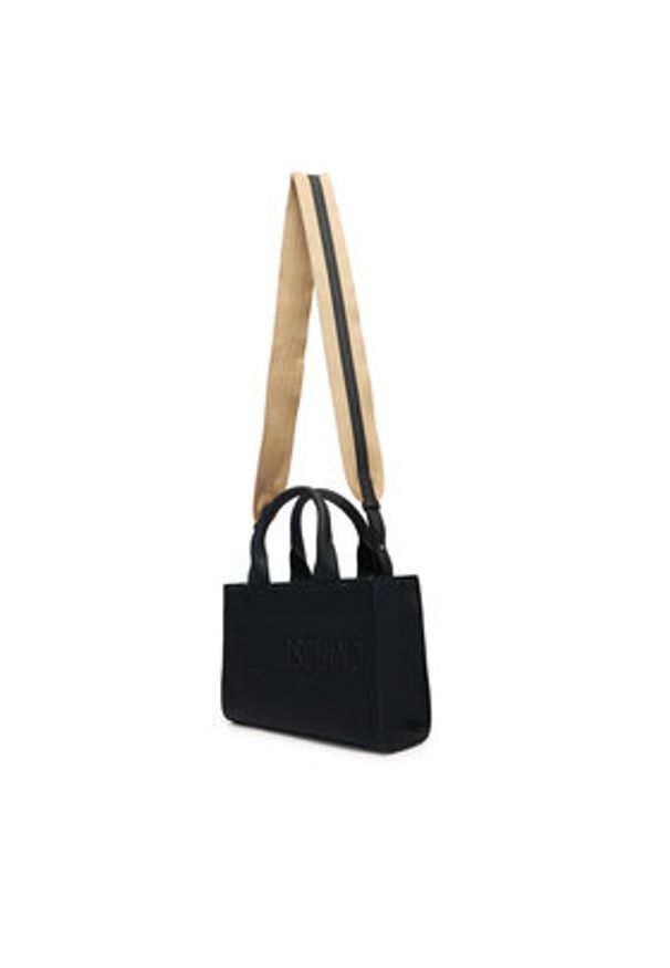 Love Moschino - LOVE MOSCHINO Torebka JC4044PP1OLE0000 Czarny. Kolor: czarny. Materiał: skórzane