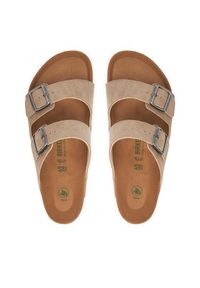 Birkenstock Klapki Arizona Vegan 1025779 Beżowy. Kolor: beżowy. Materiał: skóra #6