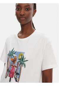 Liu Jo T-Shirt WA5260 JS003 Biały Regular Fit. Kolor: biały. Materiał: bawełna #4