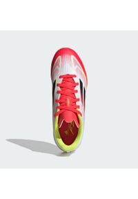 Adidas - Buty F50 League TF Kids. Kolor: żółty, biały, wielokolorowy, czarny