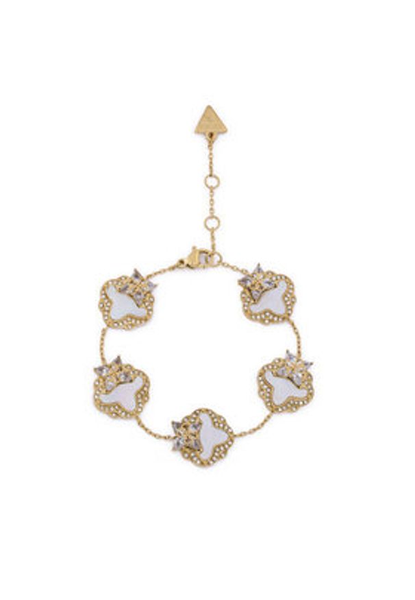 Guess Bransoletka JUBB05 582JW Złoty. Materiał: metalowe. Kolor: złoty