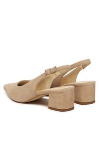 Vagabond Shoemakers Czółenka Marta 5928-140-11 Écru. Kolor: kremowy. Materiał: skóra, zamsz #3