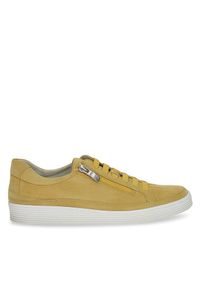 Sneakersy Caprice. Kolor: żółty #1