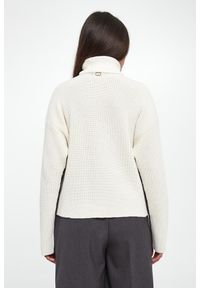 Twinset Milano - Golf damski wełniany TWINSET. Typ kołnierza: golf. Materiał: wełna #4