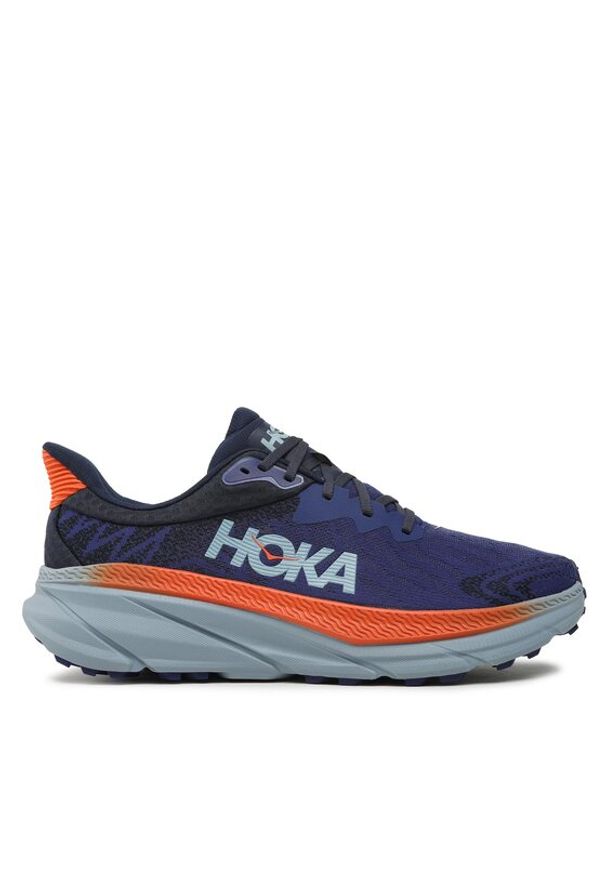 HOKA - Hoka Buty do biegania Challenger 7 1134497 Granatowy. Kolor: niebieski. Materiał: materiał