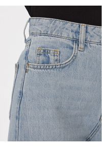 Patrizia Pepe Jeansy 8P0487/D070-CA05 Niebieski Wide Fit. Kolor: niebieski