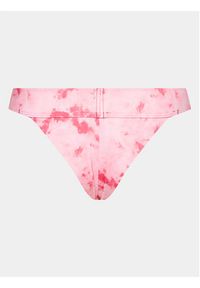 Calvin Klein Swimwear Dół od bikini KW0KW02126 Różowy. Kolor: różowy. Materiał: syntetyk #4
