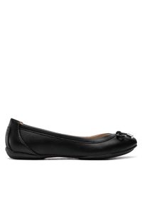 Geox Baleriny D Charlene B D02Y7B 000BC C9999 Czarny. Kolor: czarny. Materiał: skóra