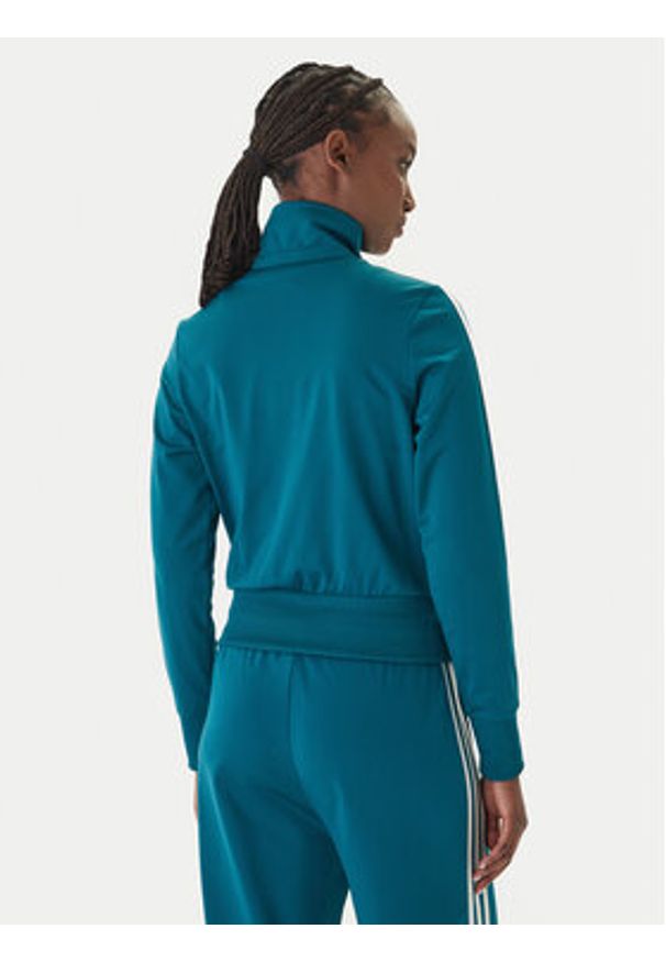 Adidas - adidas Bluza Firebird Classic KQ6530 Zielony Regular Fit. Kolor: zielony. Materiał: syntetyk