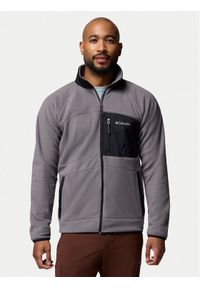 columbia - Columbia Polar Fast Trek™ Overlay 2135691 Szary Regular Fit. Kolor: szary. Materiał: syntetyk