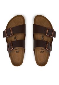 Birkenstock Klapki Arizona Birko-Flor 0051703 Brązowy. Kolor: brązowy. Materiał: skóra #3