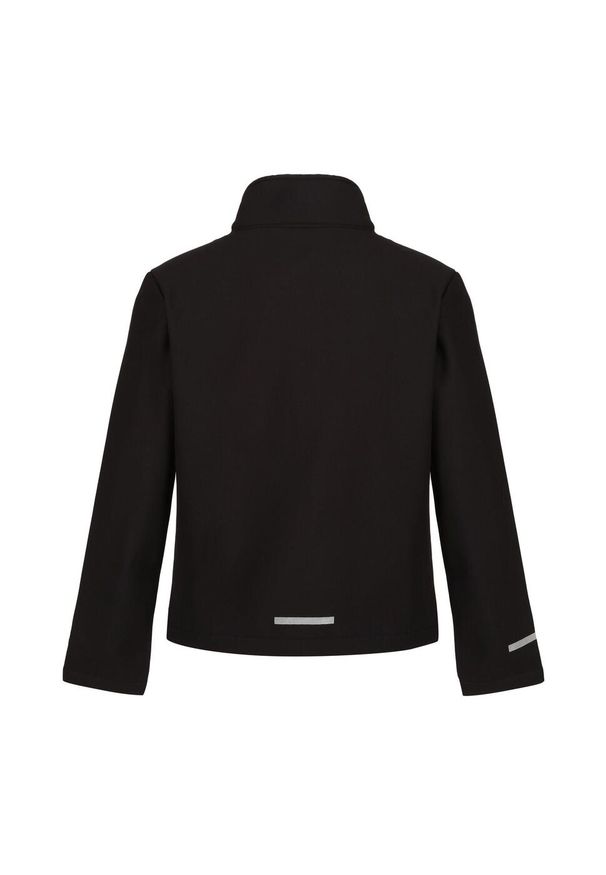 Regatta - Kurtka Softshellowa Dziecięca 2 Warstwy. Kolor: czarny