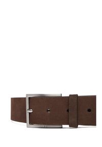 Hugo - HUGO Pasek Męski 50497455 Brązowy. Kolor: brązowy. Materiał: skóra, zamsz #3