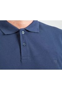 Wrangler - WRANGLER POLOSHIRT MĘSKI T-SHIRT KOSZULKA NAVY W7X7K4114 112320563