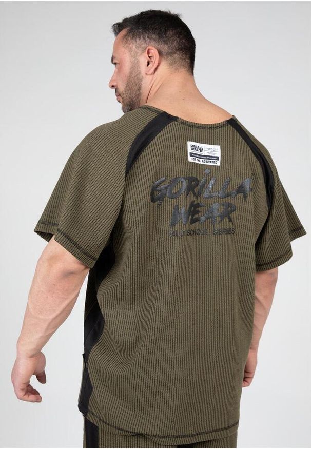 GORILLA WEAR - Augustine Stary trening szkolny Top - zielony. Kolor: zielony. Sport: fitness