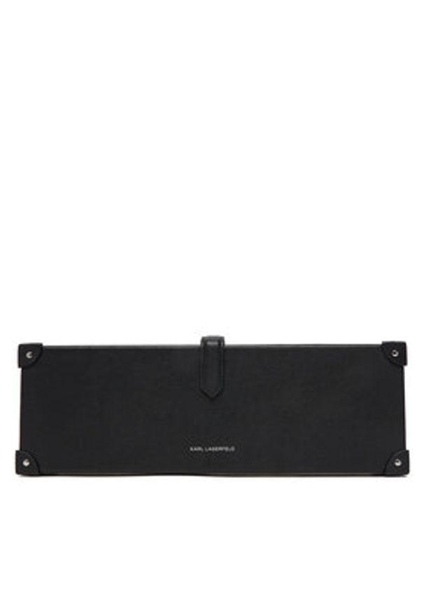 Karl Lagerfeld - KARL LAGERFELD Torebka B1W30265 Czarny. Kolor: czarny. Materiał: skórzane