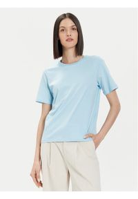 only - ONLY T-Shirt 15270390 Błękitny Regular Fit. Kolor: niebieski. Materiał: bawełna #1
