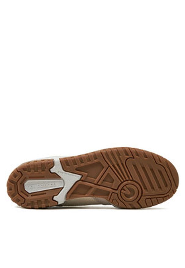 New Balance Sneakersy BBW550HK Beżowy. Kolor: beżowy. Materiał: skóra, zamsz