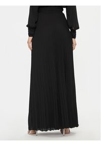 Elisabetta Franchi Spódnica plisowana GO-050-37E2-V400 Czarny Regular Fit. Kolor: czarny. Materiał: syntetyk #4