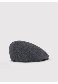 Pako Lorente - PAKO LORENTE – Grafitowy kaszkiet męski. Kolor: szary. Materiał: poliester, wełna. Sezon: zima. Styl: elegancki #3