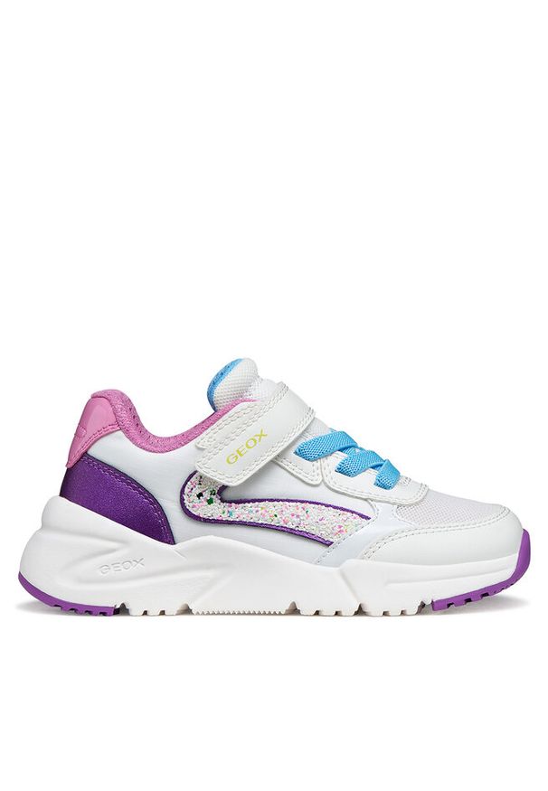 Sneakersy Geox. Wzór: kolorowy
