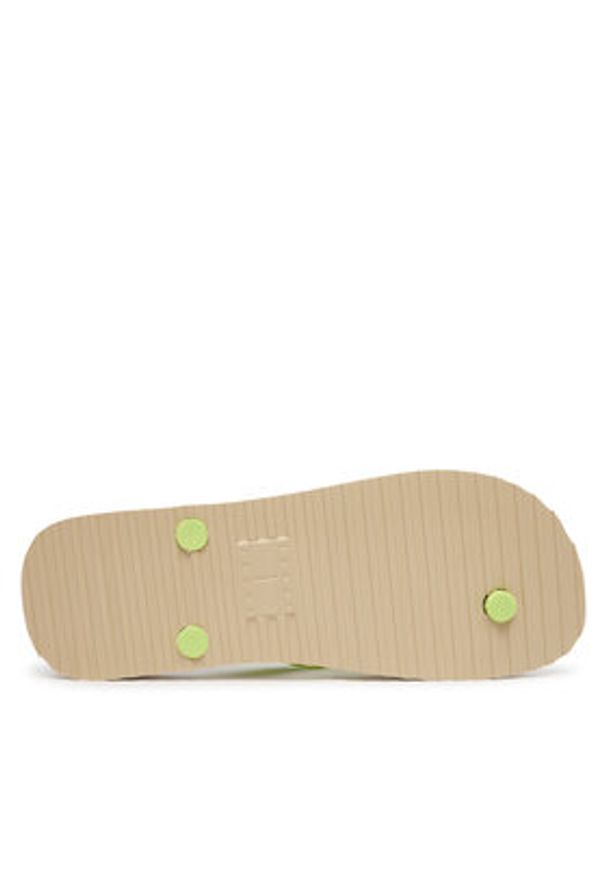 Tommy Jeans Japonki Tjw Logo Summer Sandal EN0EN02979 Żółty. Kolor: żółty. Materiał: syntetyk