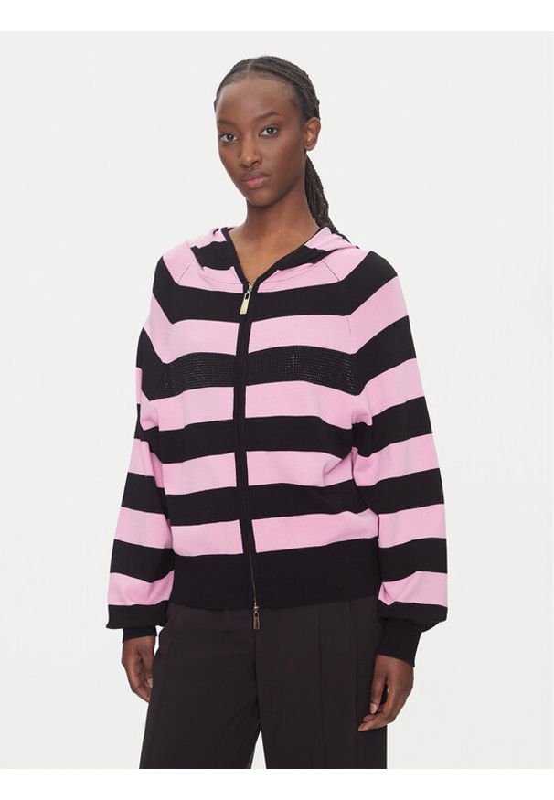 LOLA CASADEMUNT Bluza LS2511009 Różowy Regular Fit. Kolor: różowy. Materiał: syntetyk