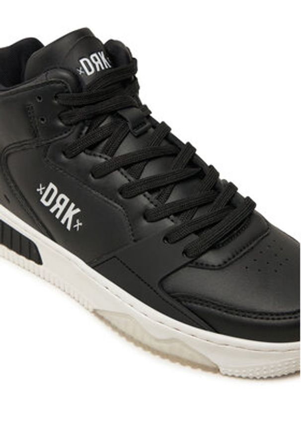 Dorko Sneakersy Easy High DS24F22W Czarny. Kolor: czarny. Materiał: skóra
