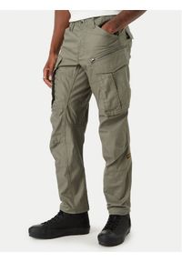 G-Star RAW - G-Star Raw Spodnie materiałowe Rovic D02190-D387 Zielony Tapered Fit. Kolor: zielony. Materiał: bawełna #1