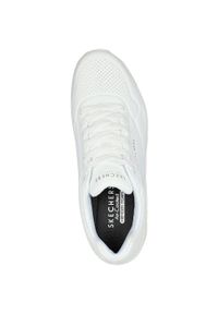 skechers - Adidasy Skechers Uno Stand On Air, Mężczyźni. Kolor: biały. Materiał: skóra ekologiczna, materiał. Sport: fitness