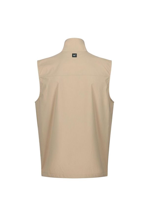 Regatta - Bezrękawnik Męska Łatwe Pakowanie Travel Light. Kolor: beżowy. Długość rękawa: bez rękawów. Sport: turystyka piesza