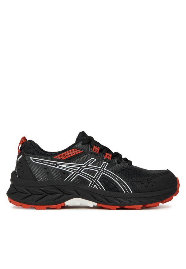 Asics Buty do biegania Pre Venture 9 Gs 1014A276 Czarny. Kolor: czarny. Materiał: mesh, materiał