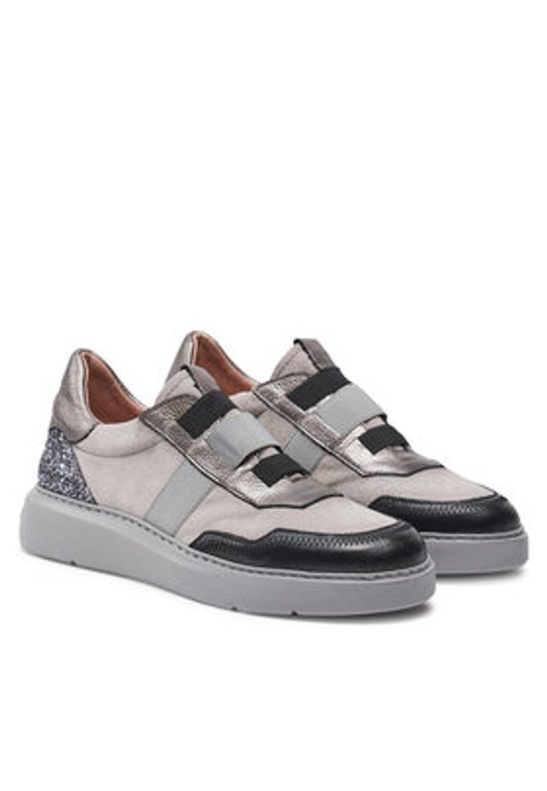 Hispanitas Sneakersy Cervo-I24 CHI243651 Szary. Kolor: szary. Materiał: skóra