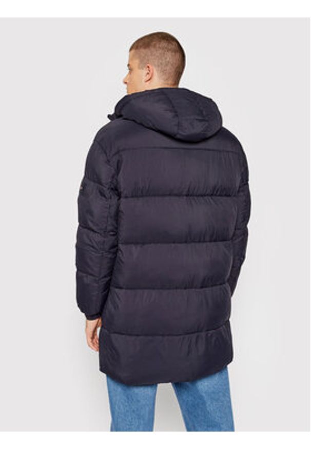 TOMMY HILFIGER - Tommy Hilfiger Kurtka zimowa High Loft MW0MW19657 Granatowy Regular Fit. Kolor: niebieski. Materiał: syntetyk. Sezon: zima