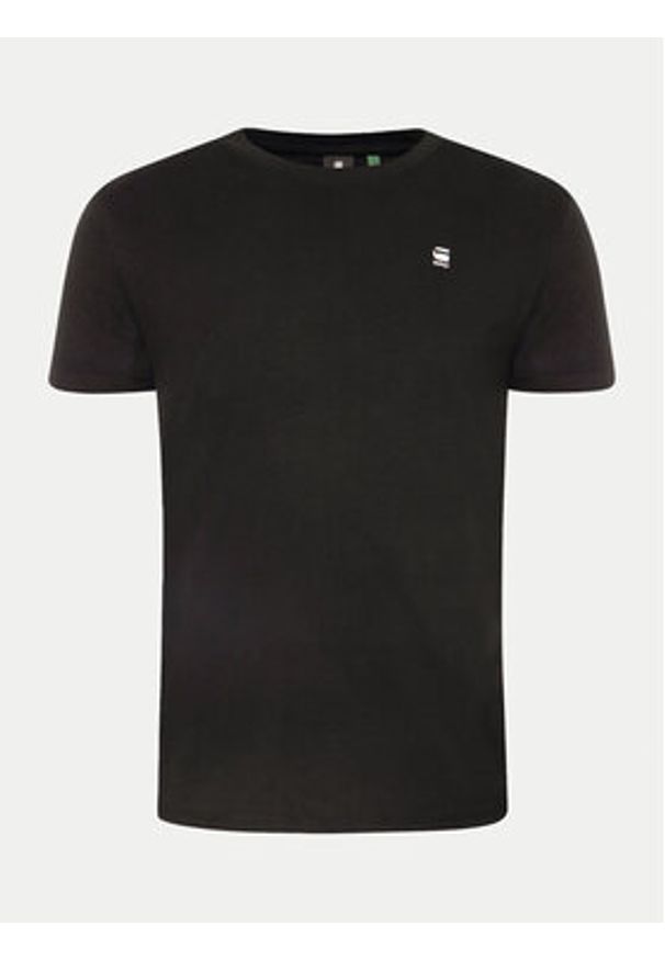 G-Star RAW - G-Star Raw T-Shirt Lash D16396-B353-2199 Czarny Relaxed Fit. Kolor: czarny. Materiał: bawełna