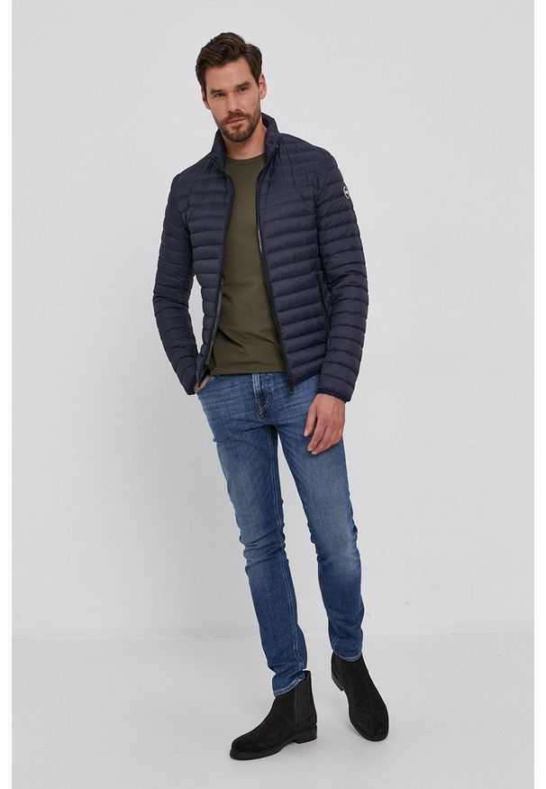 Guess - Jeansy Chris. Kolor: niebieski