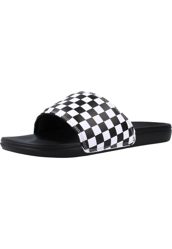 Vans - Sandały VANS LA COSTA SLIDE-ON Biały. Zapięcie: bez zapięcia. Kolor: biały, wielokolorowy, czarny. Materiał: materiał, syntetyk, tkanina. Szerokość cholewki: normalna. Sport: pływanie, turystyka piesza