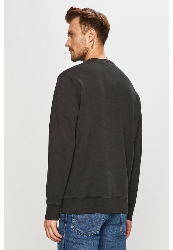 Levi's® - Levi's - Bluza bawełniana. Okazja: na spotkanie biznesowe, na co dzień. Kolor: szary. Materiał: bawełna. Wzór: nadruk. Styl: casual, biznesowy