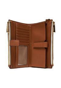 MICHAEL Michael Kors Duży Portfel Damski Jet Set 32F1GJ6W4B Beżowy. Kolor: beżowy. Materiał: skóra #3